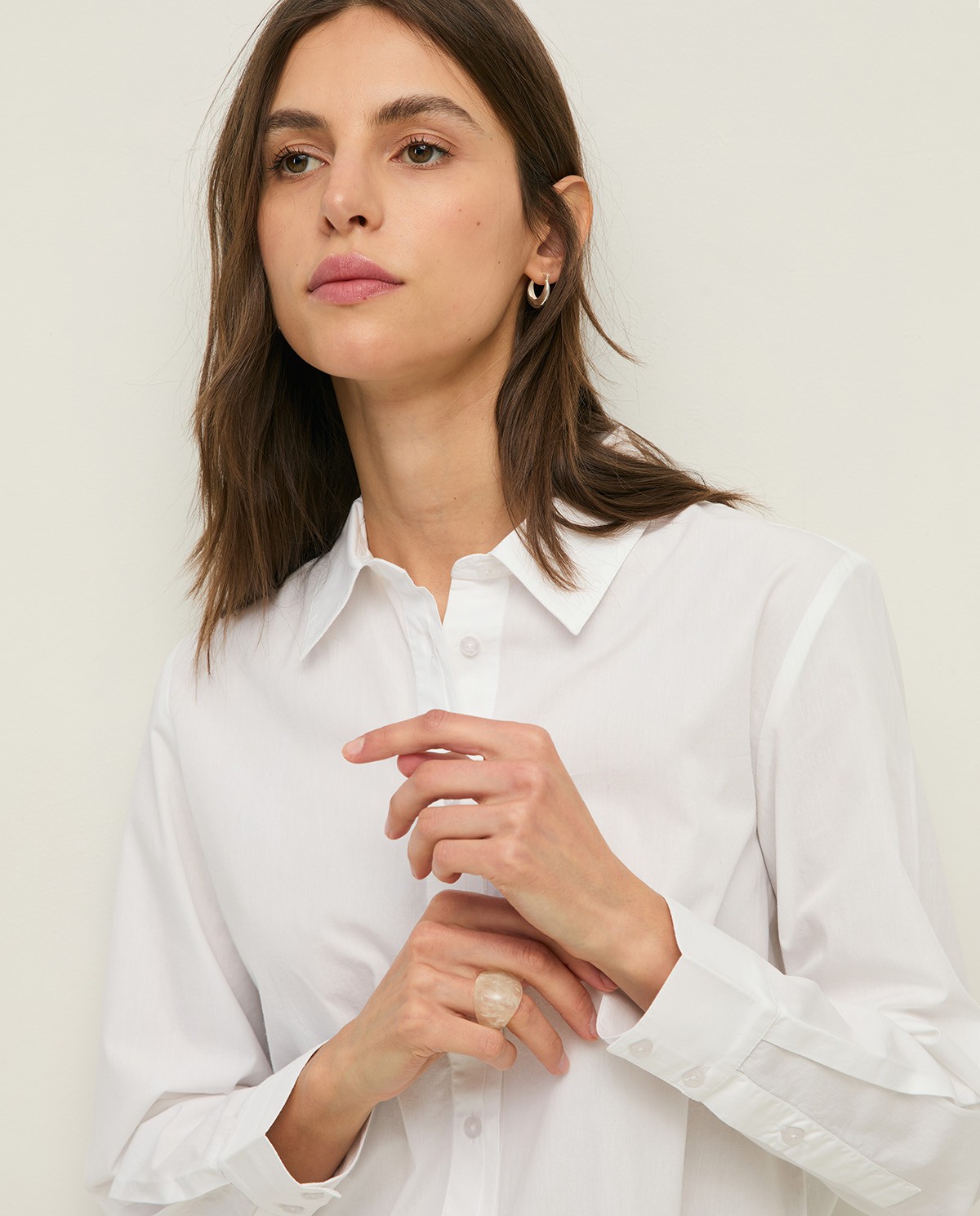 Camisa regular fit cotó orgànic|Yerse 1