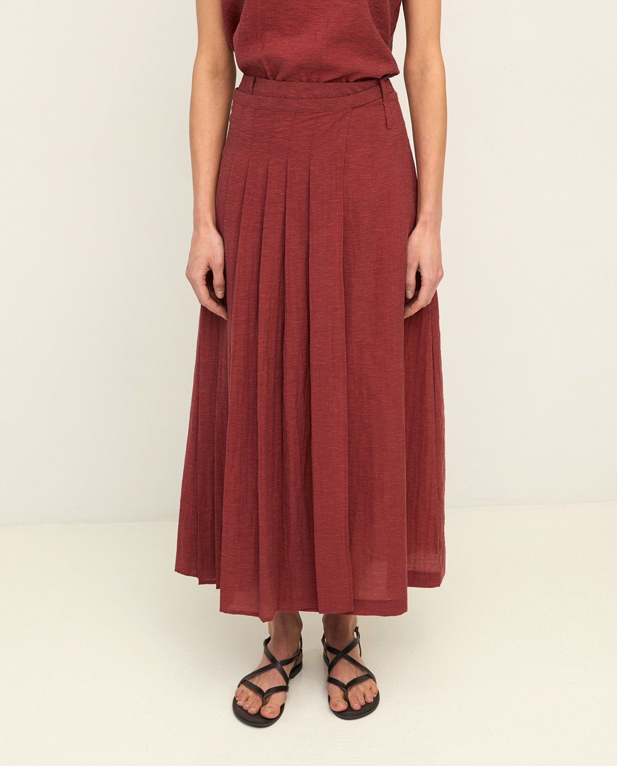 Long two-layer skirt removable|Yerse 1