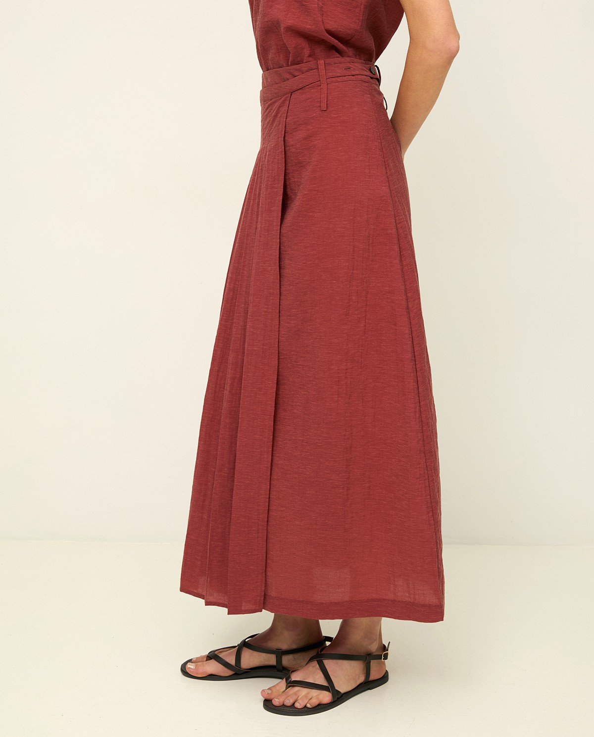 Long two-layer skirt removable|Yerse 2