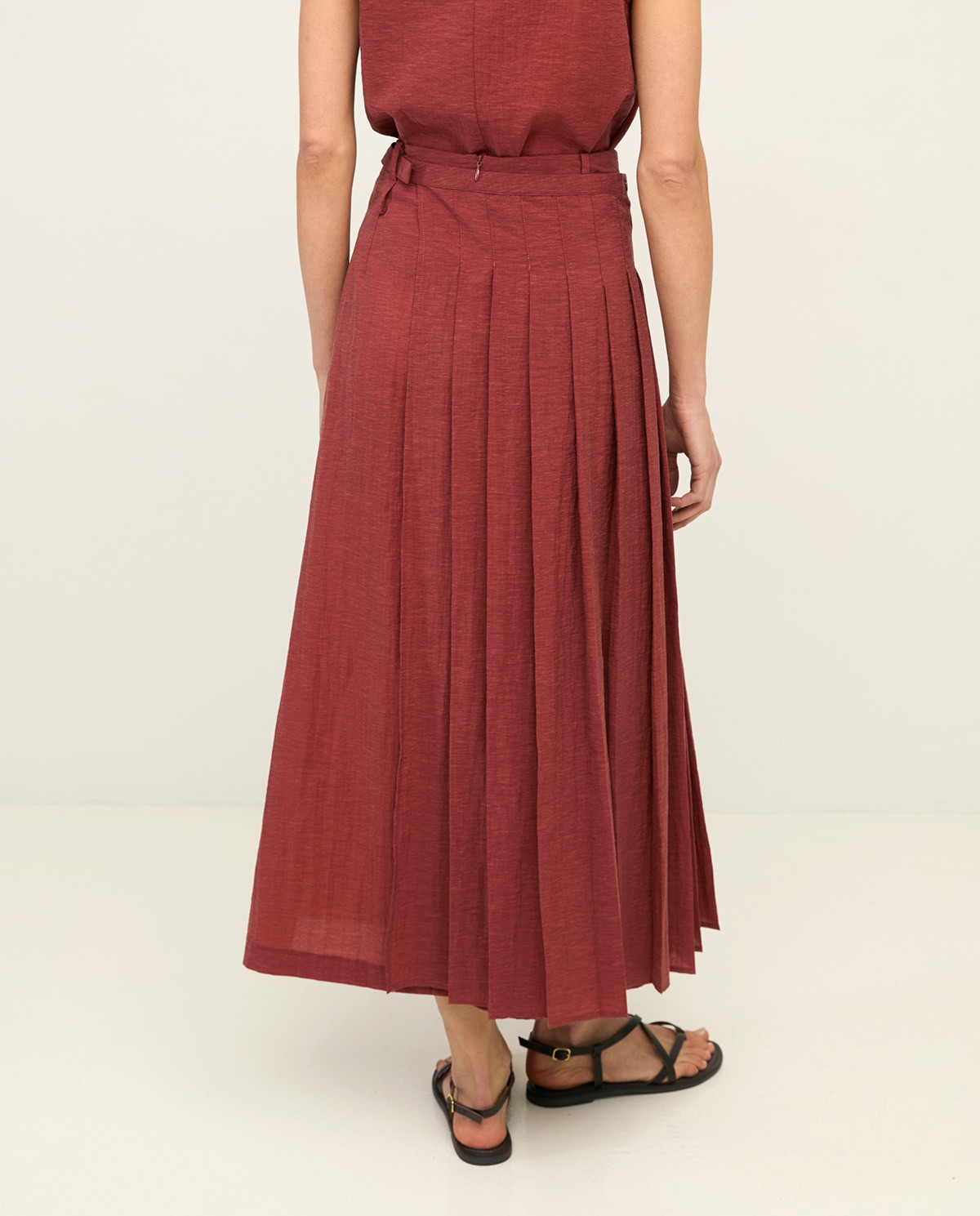 Long two-layer skirt removable|Yerse 5