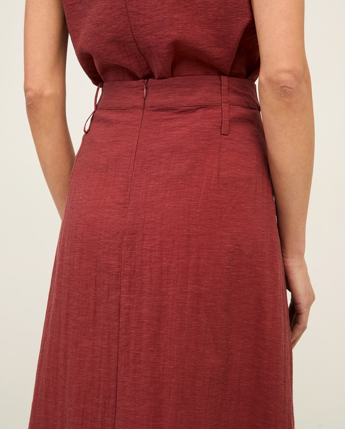 Long two-layer skirt removable|Yerse 8