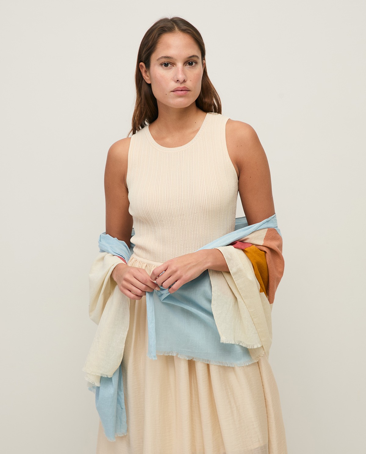 Fulard estampat cotó|Yerse 1