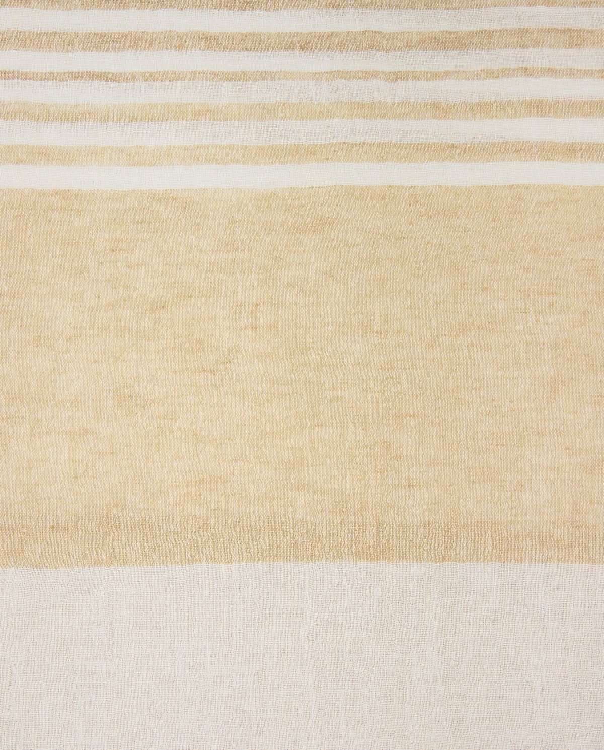 Striped linen-cotton foulard|Yerse 1