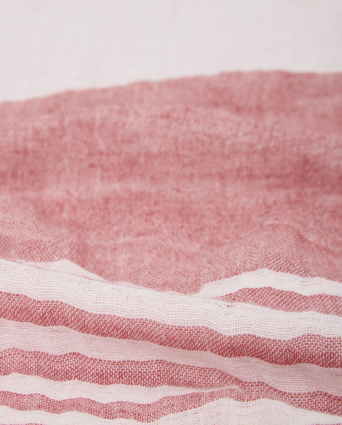Striped linen-cotton foulard|Yerse 2