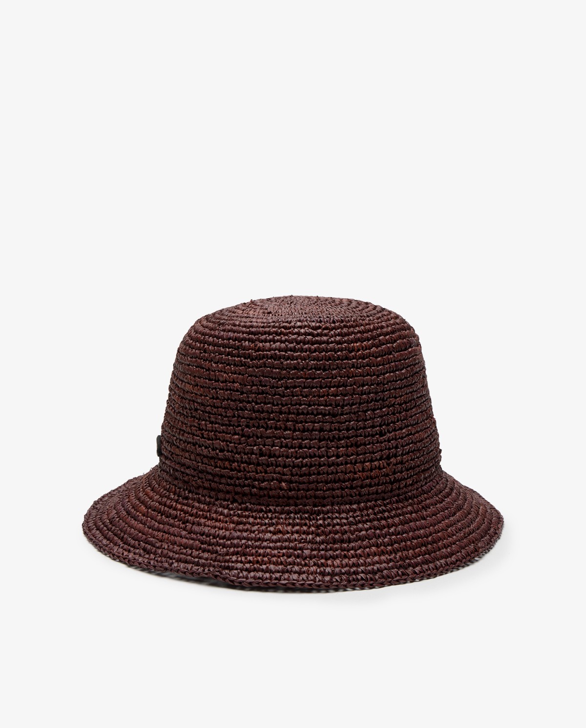 Sombrero bucket de rafia
