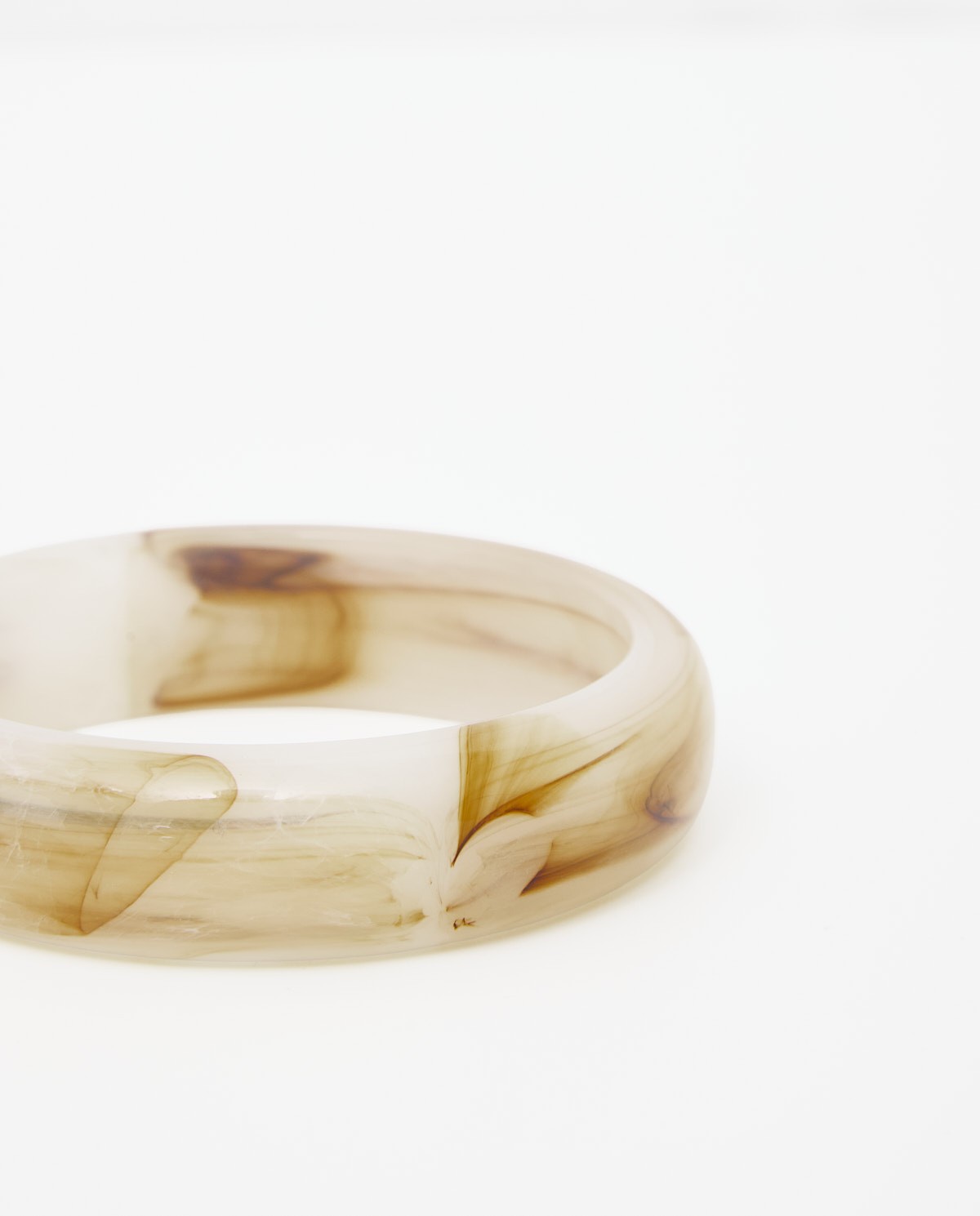 Pulsera resina efecto marmoleado