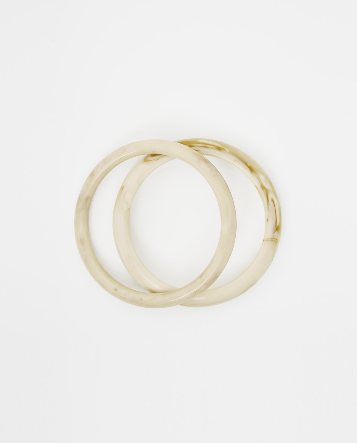 Set pulseras resina efecto marmoleado