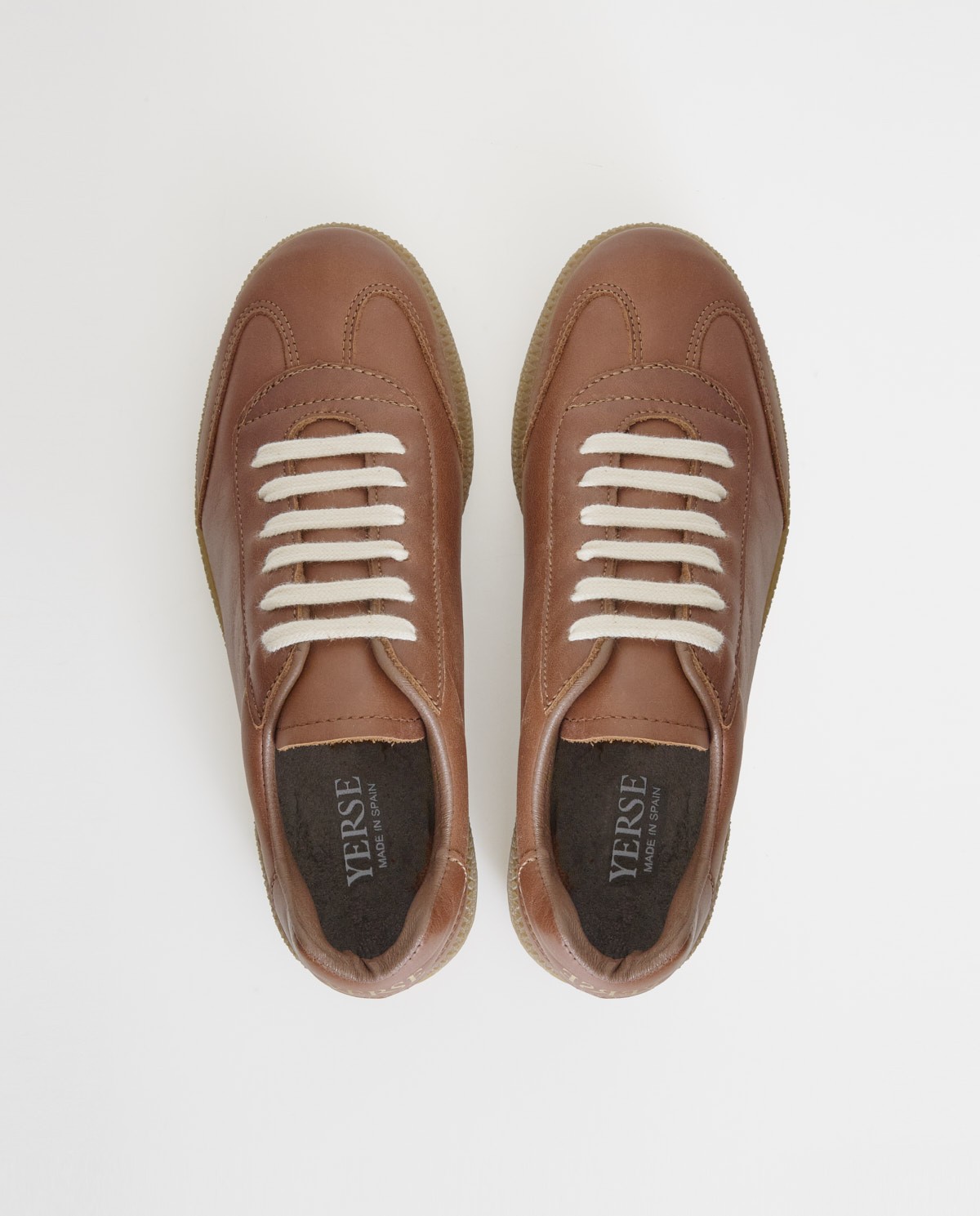 Cowhide-leather trainers|Yerse