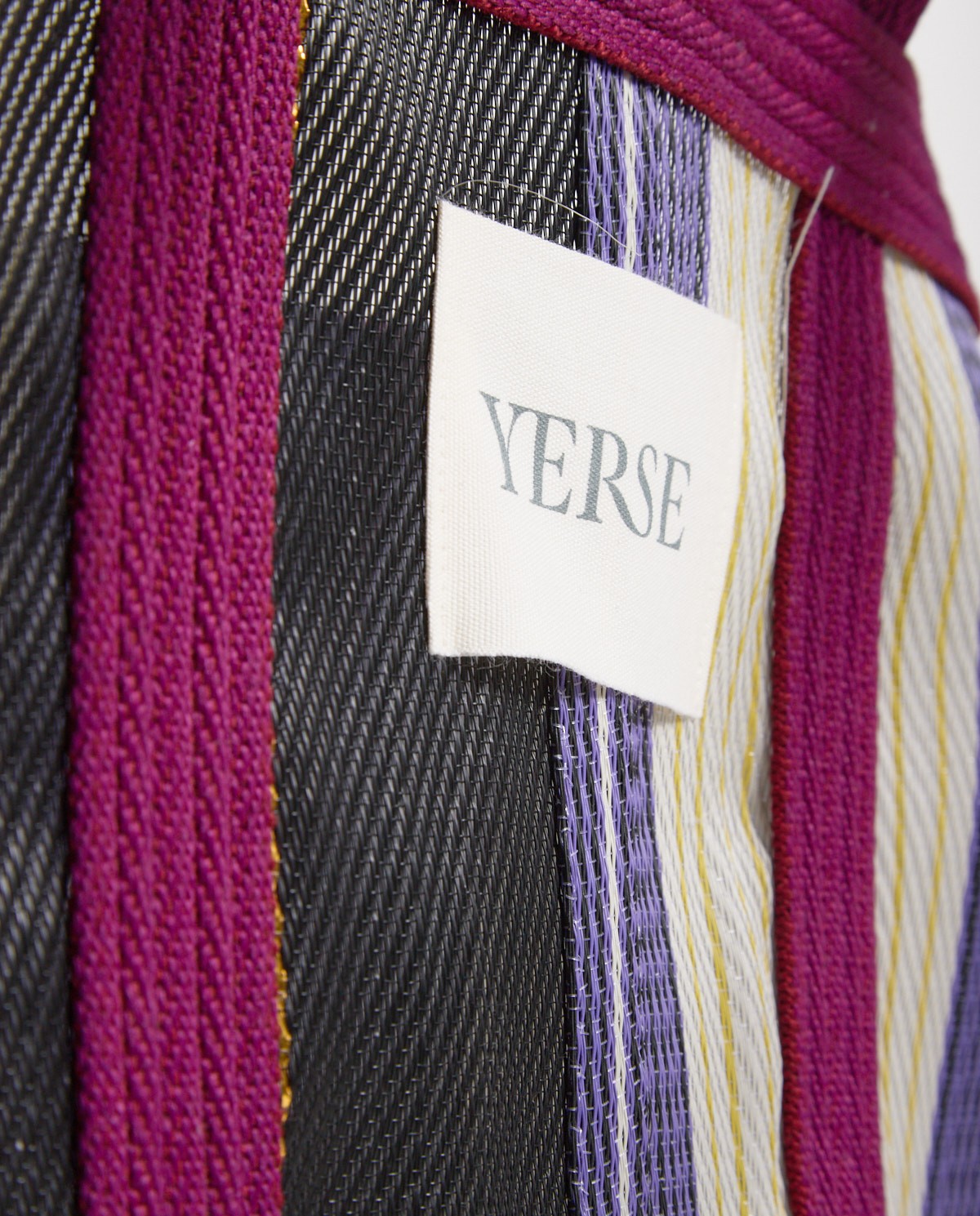 Bossa de platja shopper de ratlles