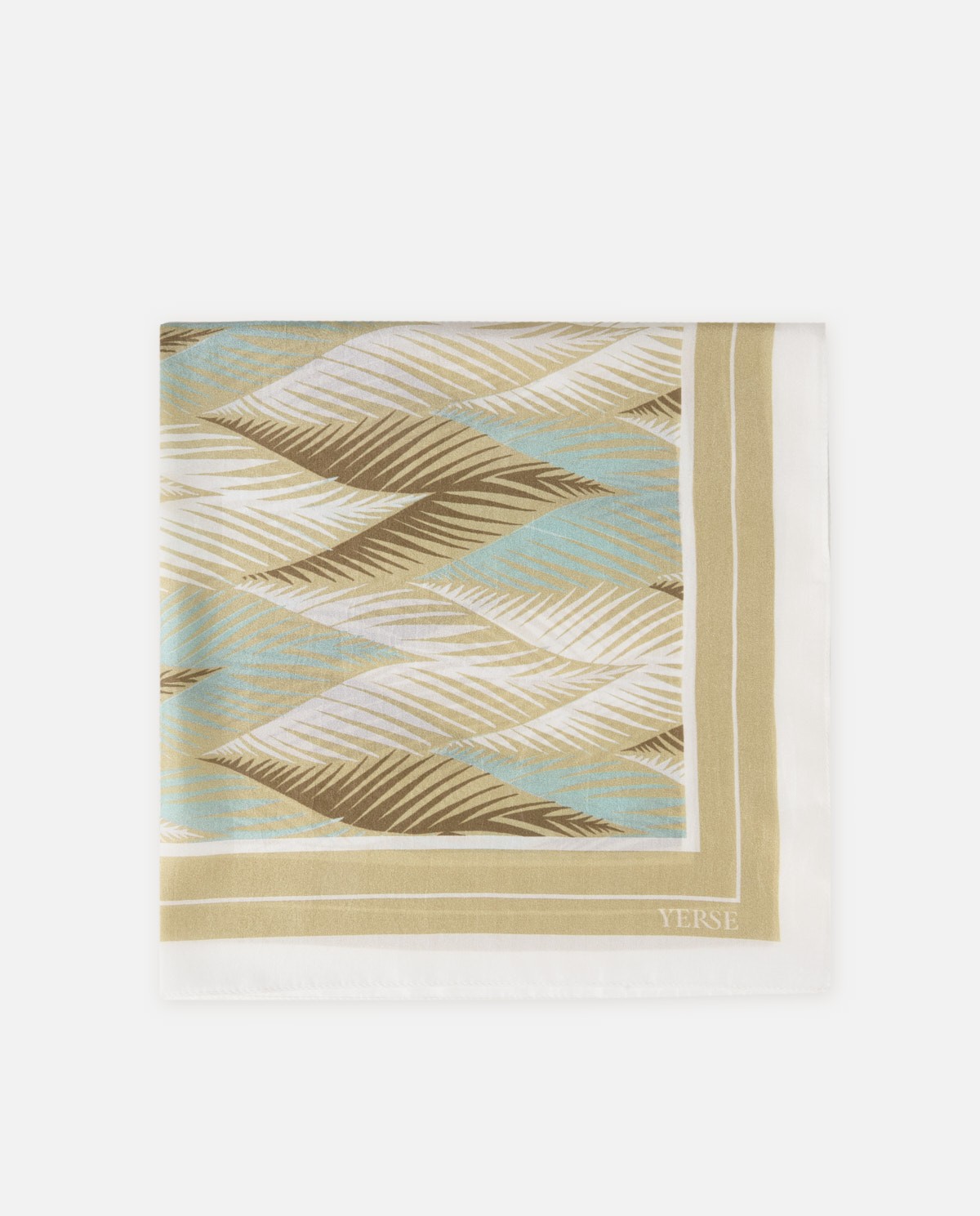 Pañuelo estampado de seda