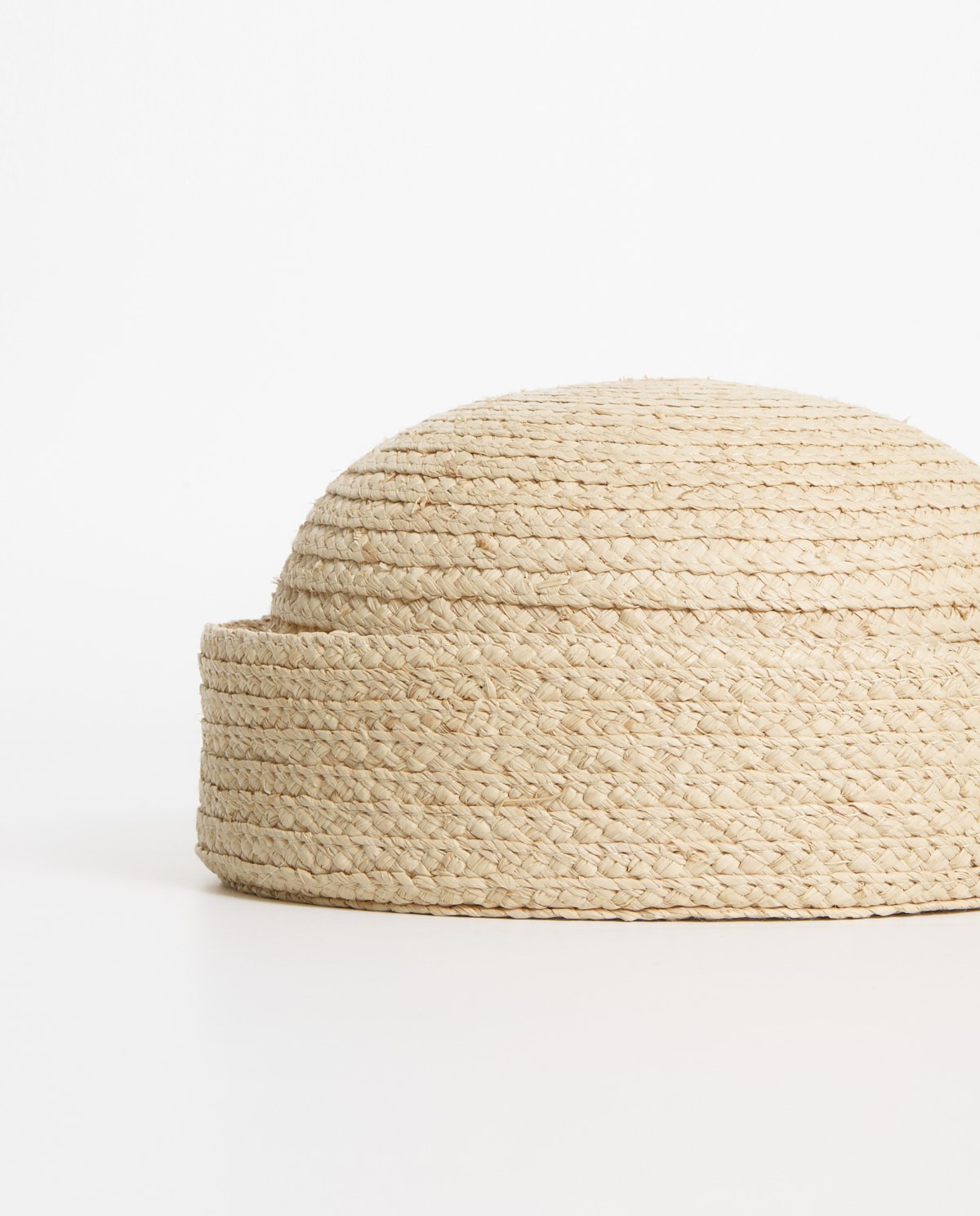 Rolled-brim raffia hat|Yerse 2