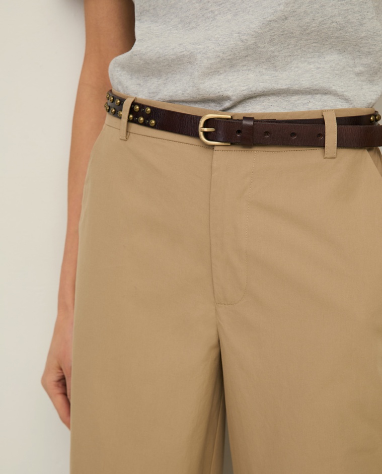 Studded leather belt|Yerse