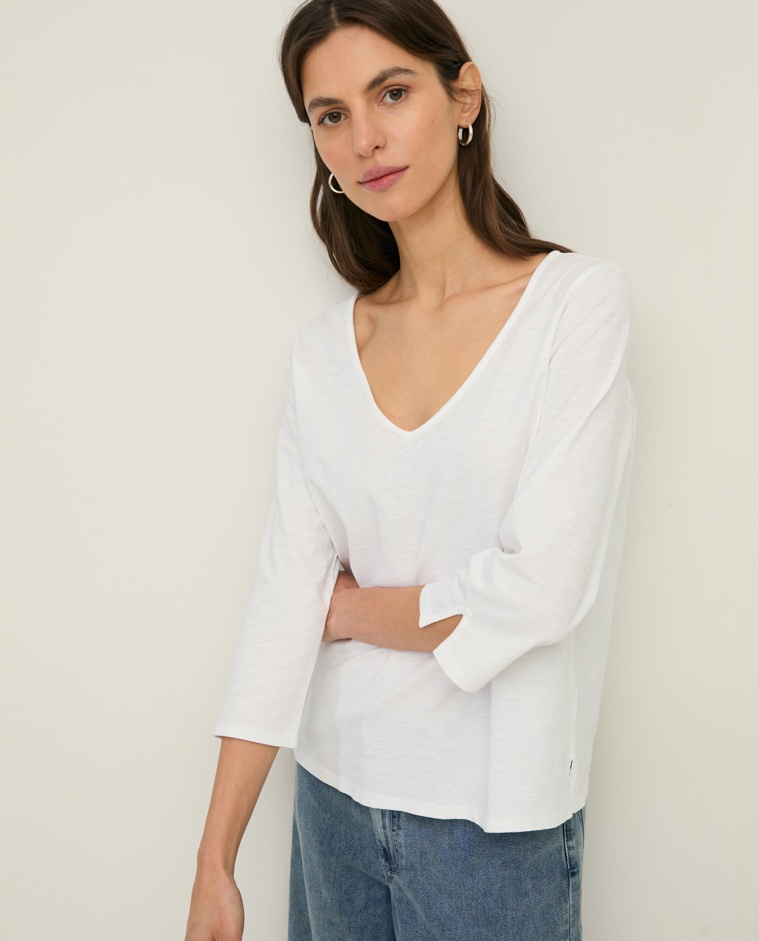 Samarreta cotó flamé màniga francesa|Yerse