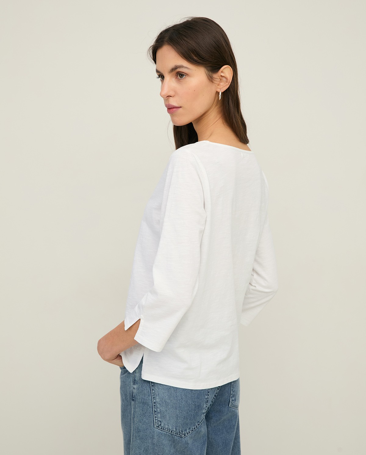 Samarreta cotó flamé màniga francesa|Yerse 2