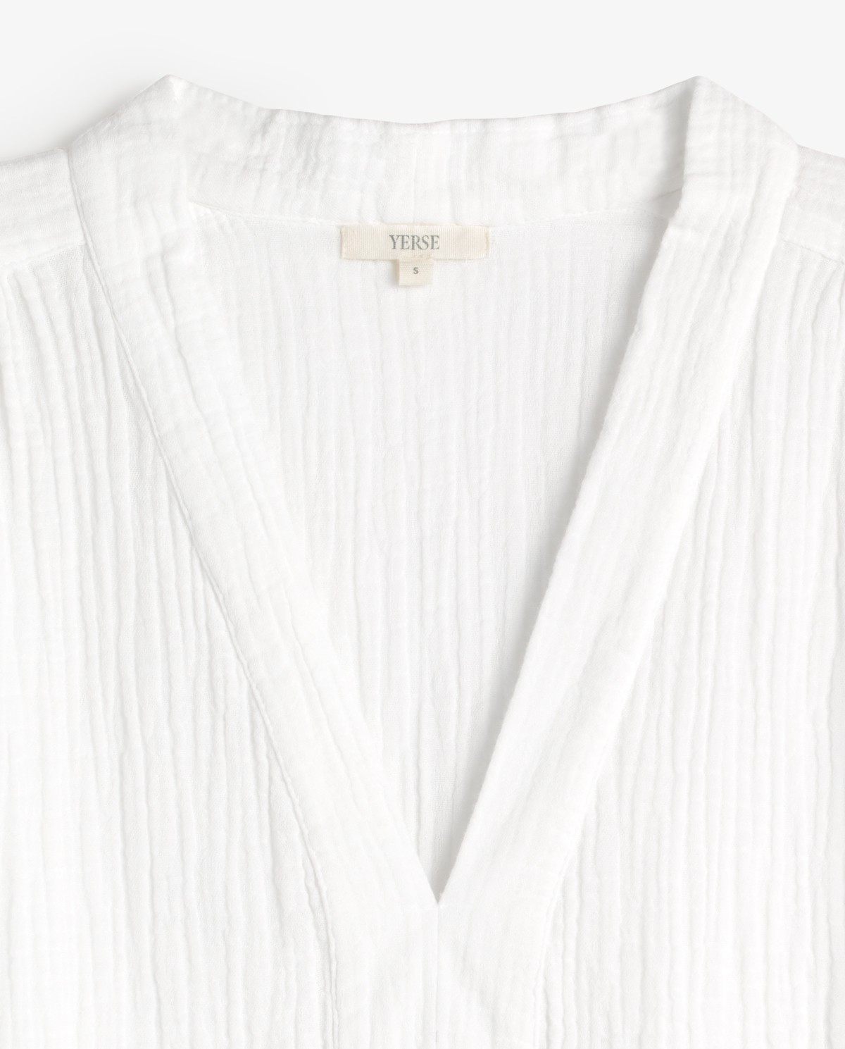 Blusa muselina algodón