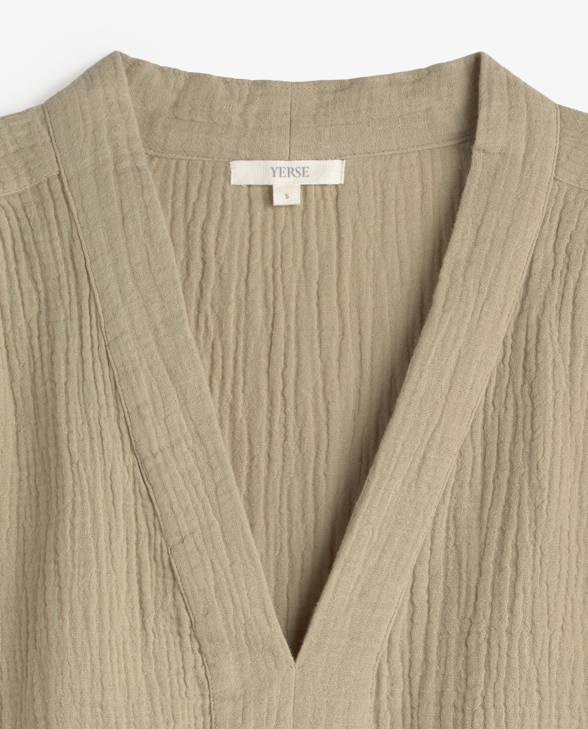 Top de mussolina escot en punta|Yerse 7