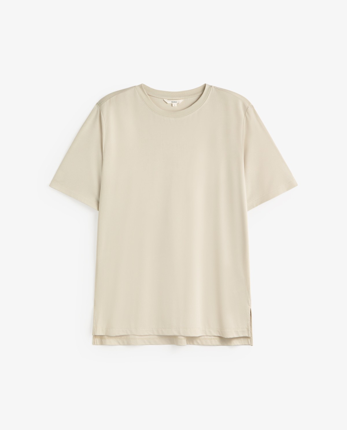 Camiseta tacto suave en color crudo 6