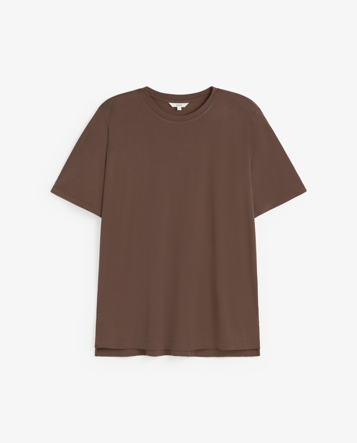 Camiseta tacto suave en color chocolate 6