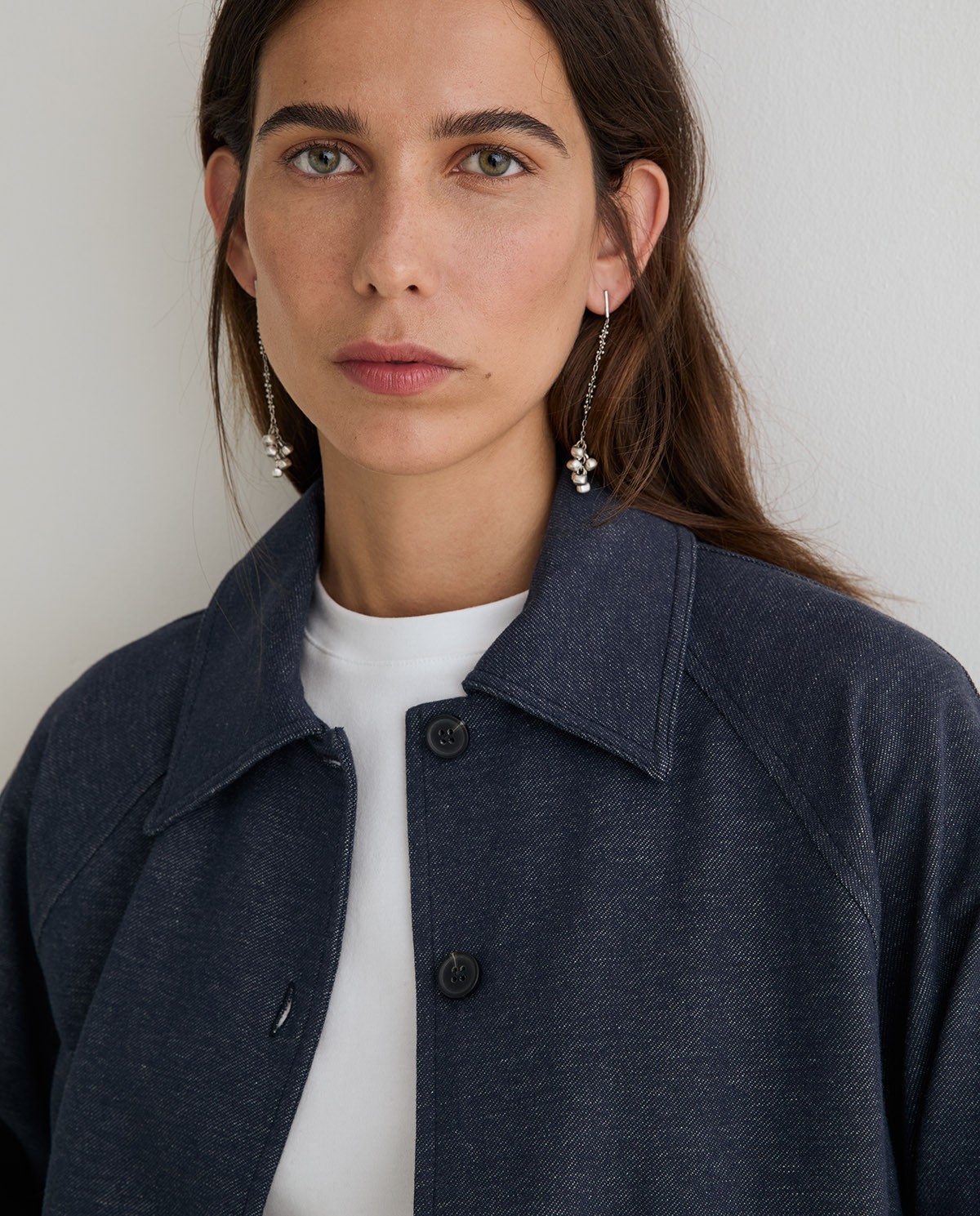 CHAQUETA CORTA DENIM