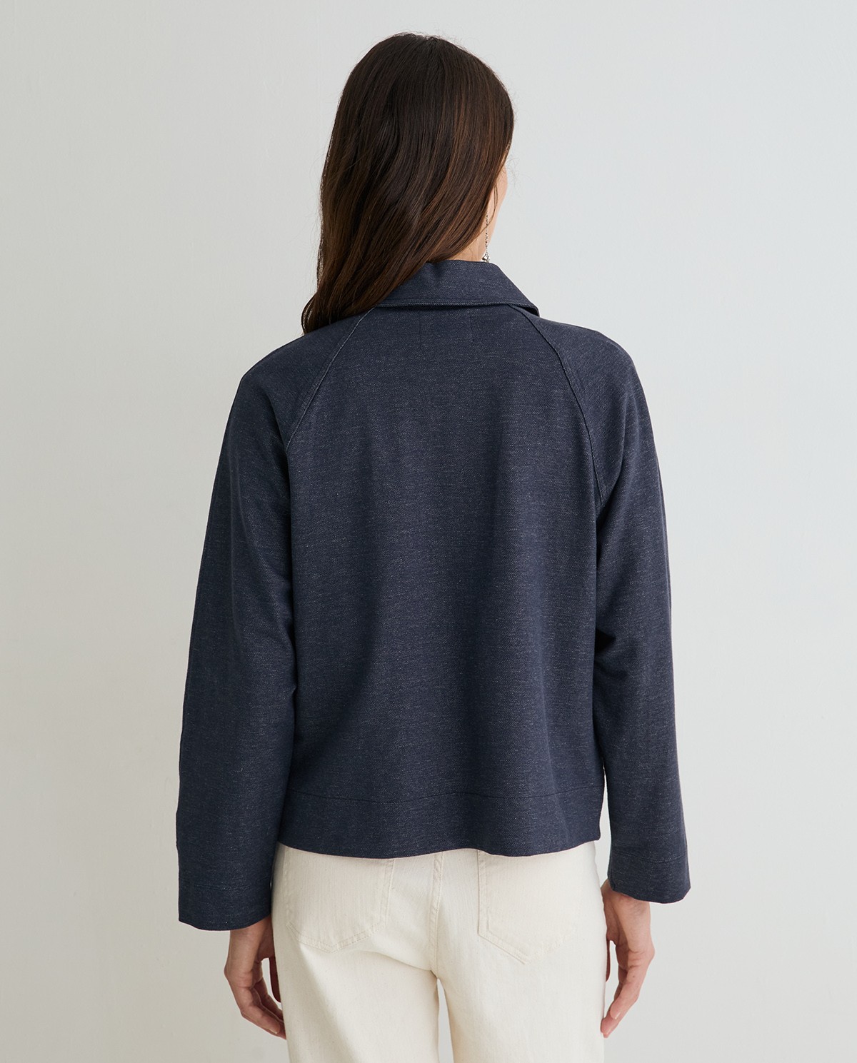 CHAQUETA CORTA DENIM