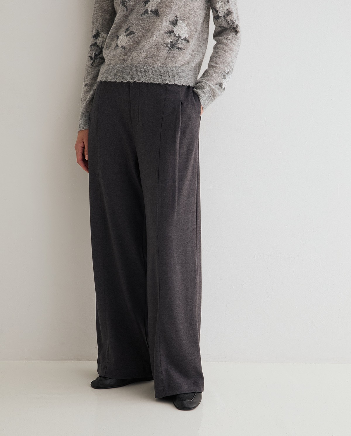 PANTALÓN PUNTO WIDE LEG