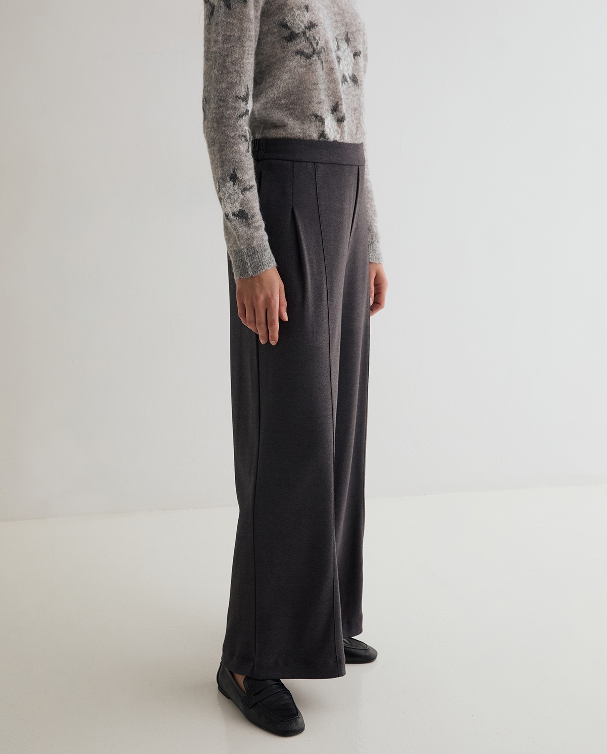 PANTALÓN PUNTO WIDE LEG