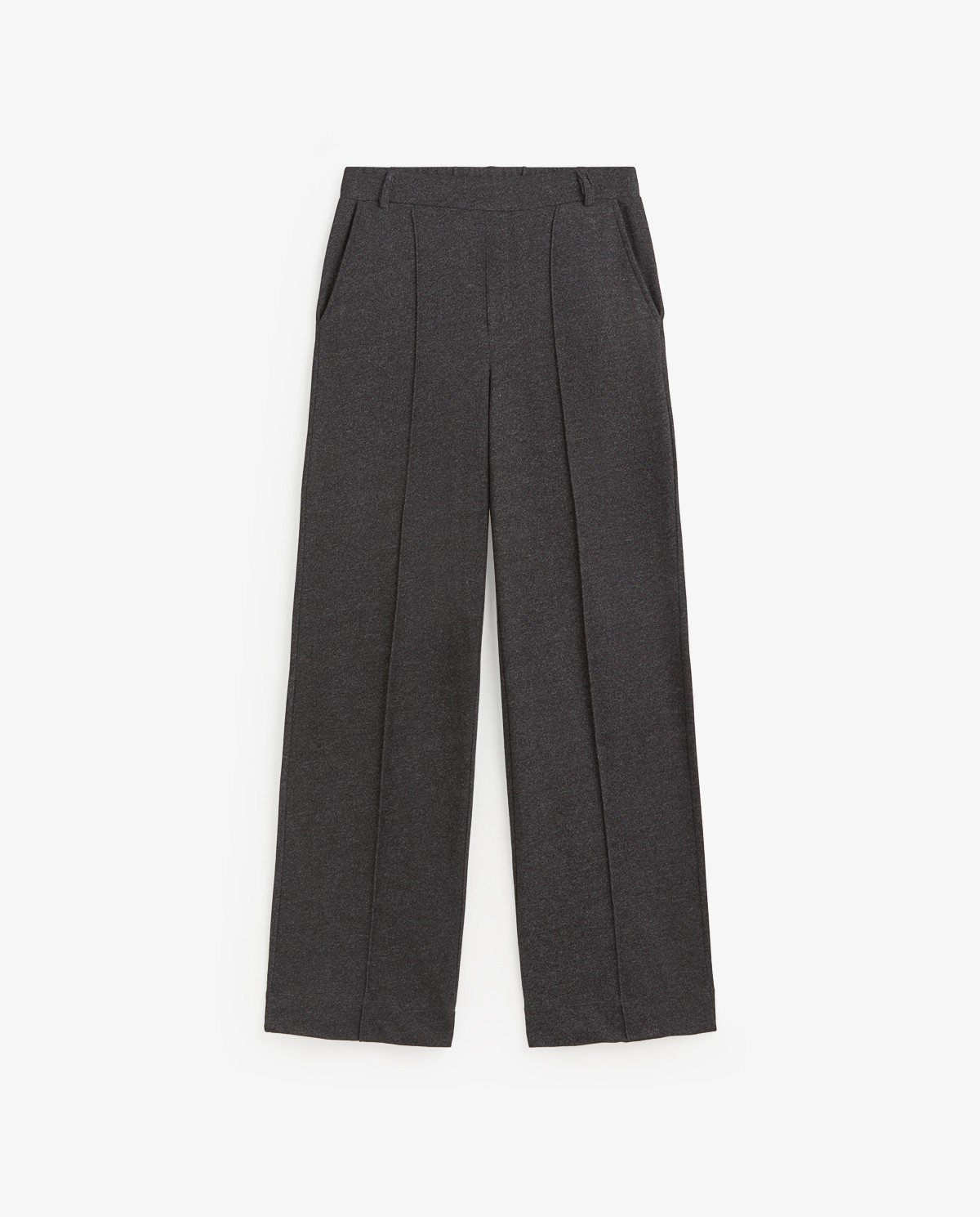 Pantalón wide leg gris oscuro para mujer 5