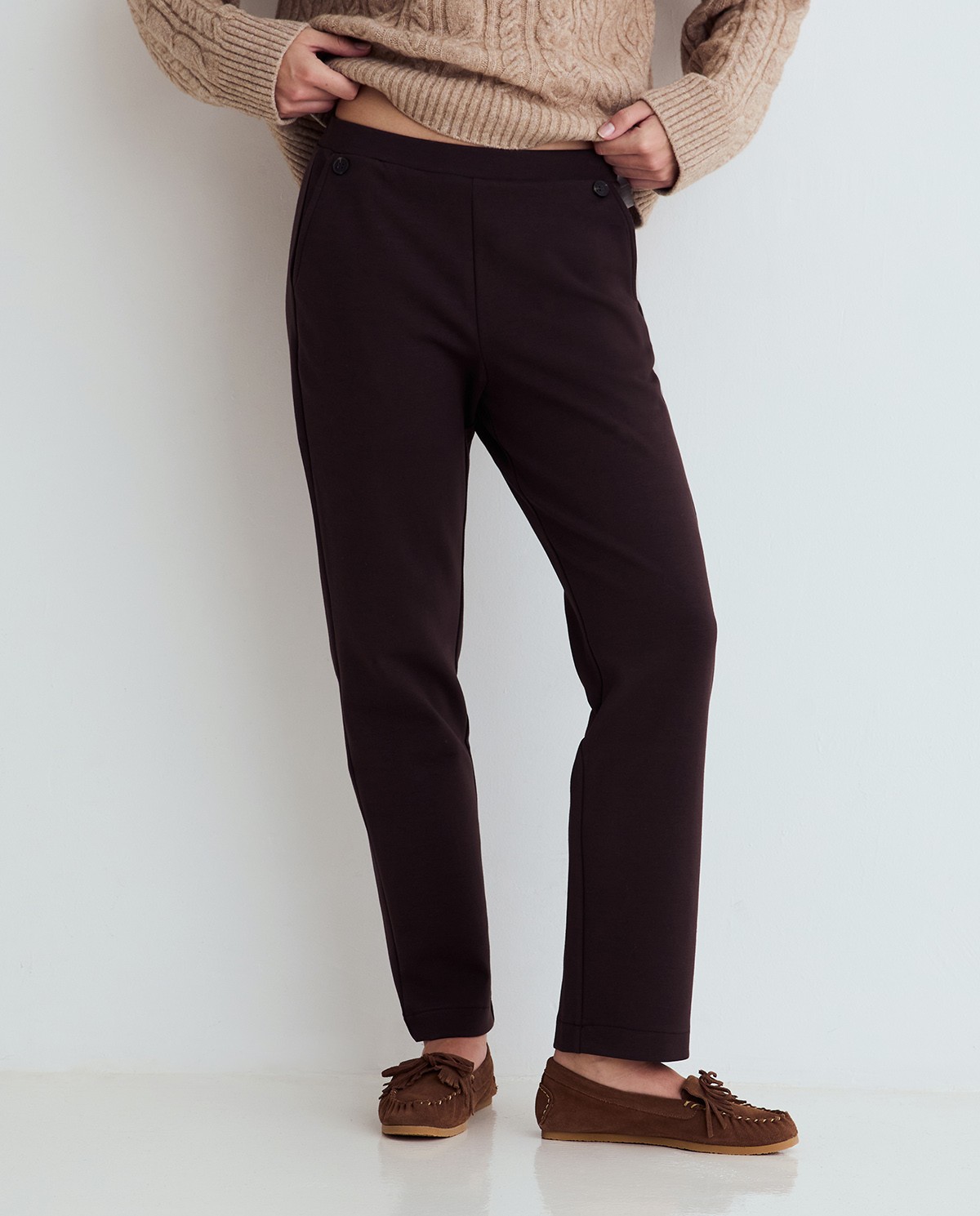 PANTALÓN RECTO DE PUNTO