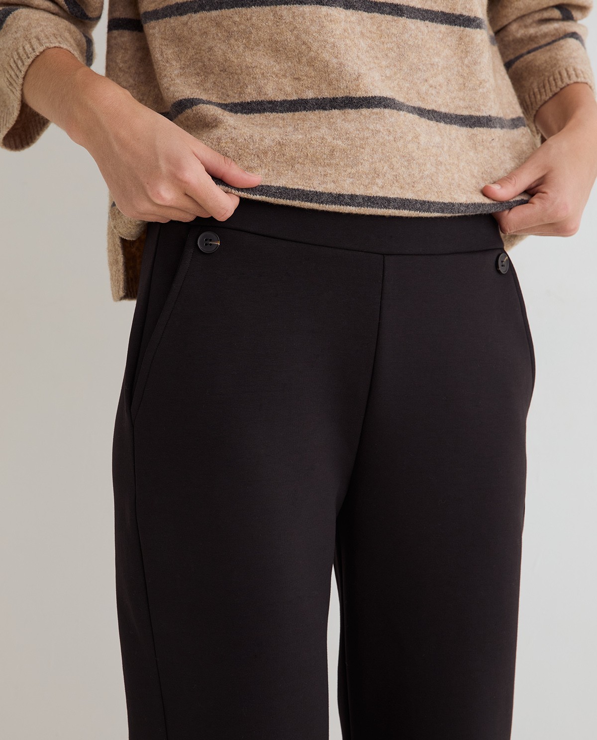 PANTALÓN RECTO DE PUNTO