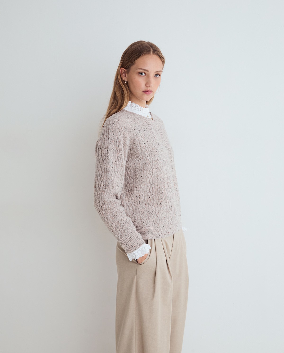 JERSEY TWEED TRENZADO