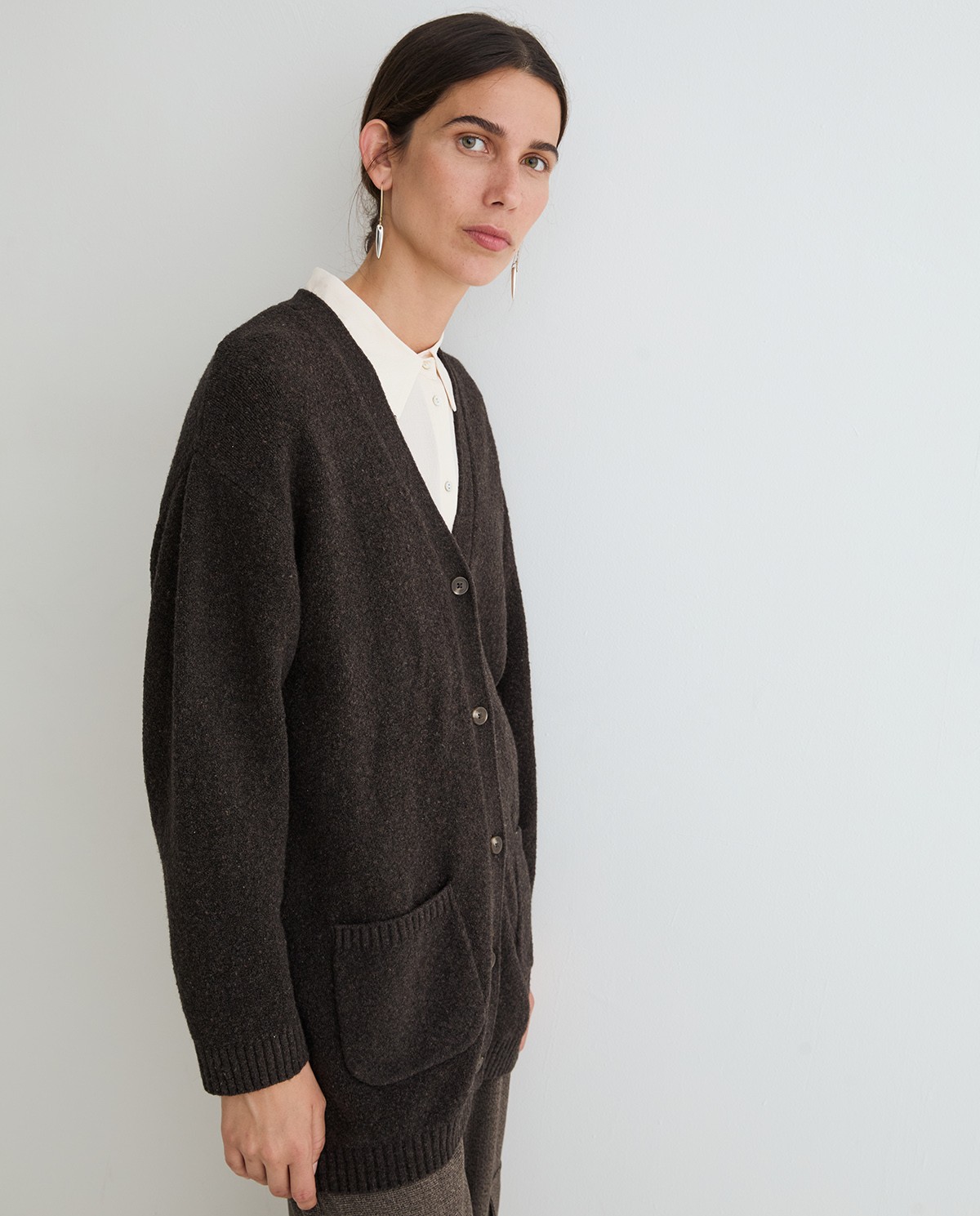 LONG KNIT CARDIGAN