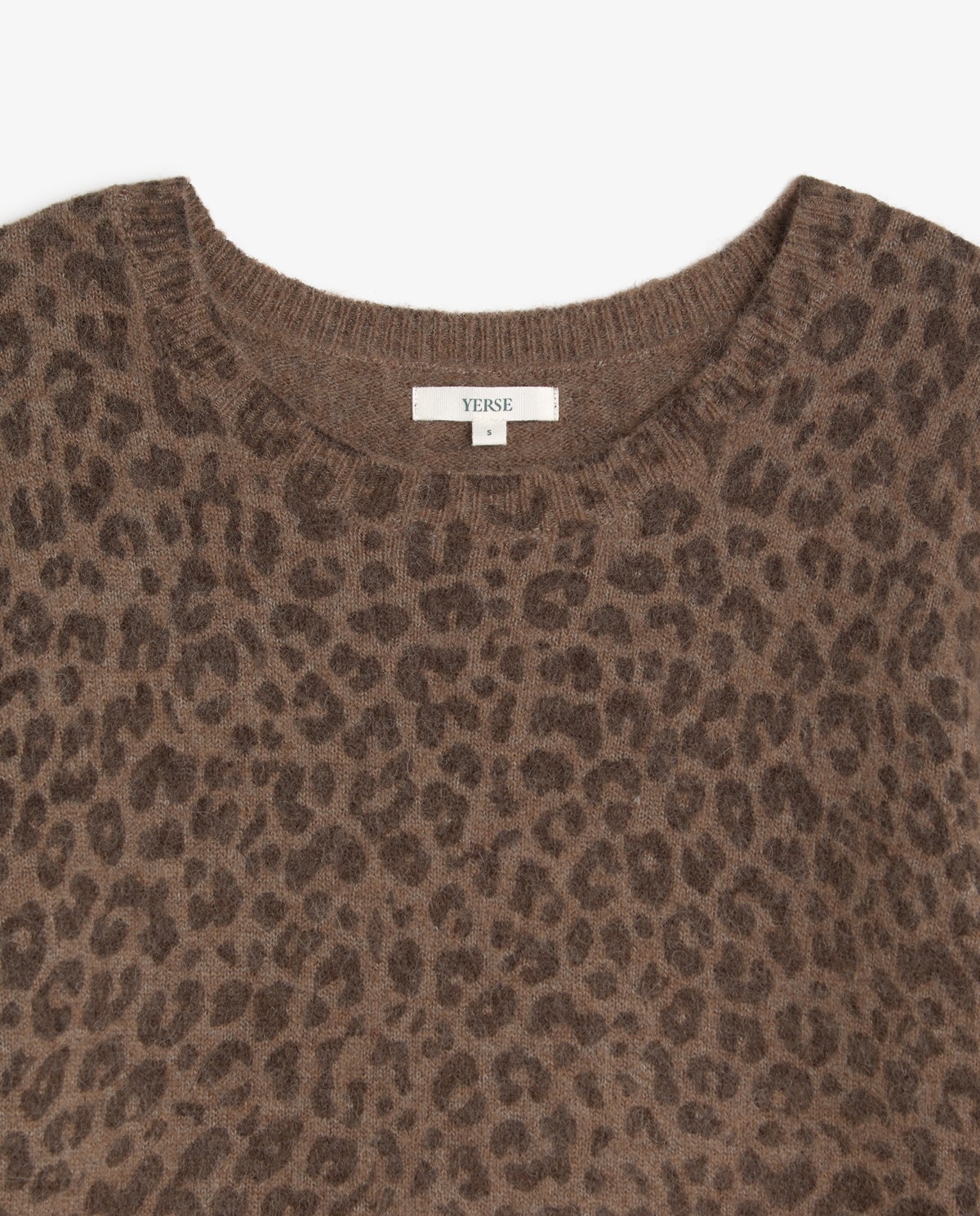 Jersey de punto animal print leopardo 5