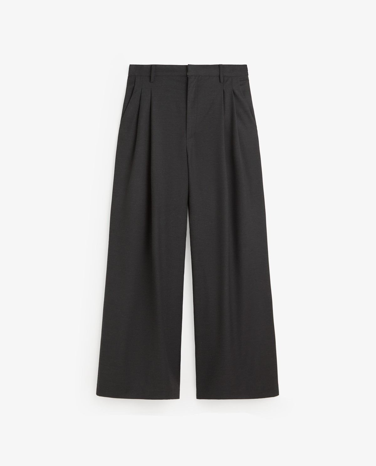 PANTALONES TRAJE ESTRUCTURA WIDE LEG