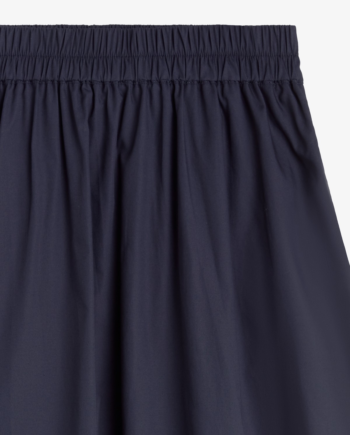 Falda popelin en color azul oscuro 8