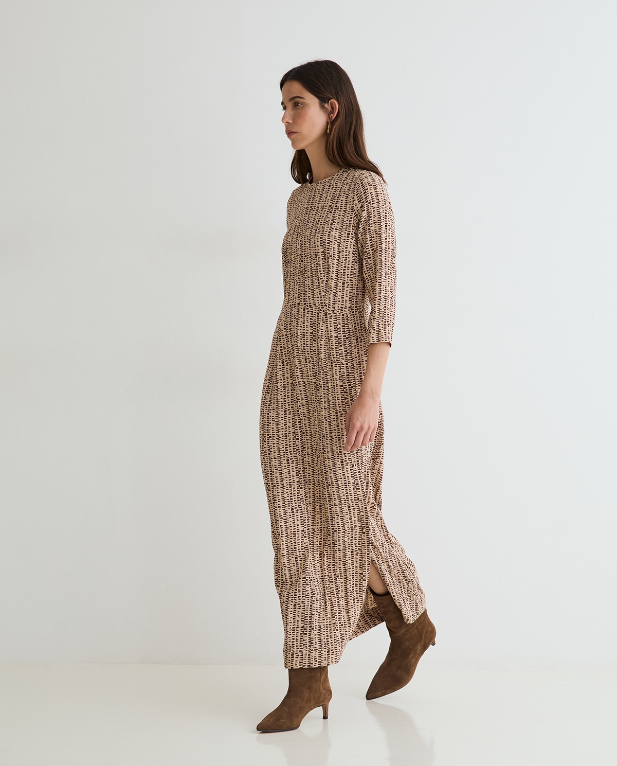 VESTIDO CREPE VISCOSA