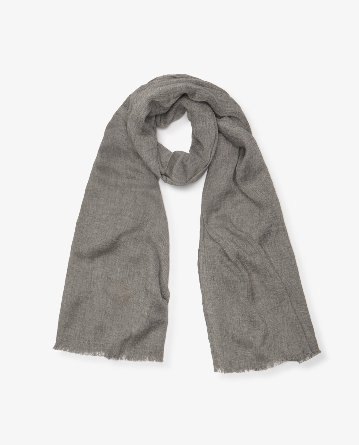 Foulard tacto suave en color visón oscuro 4