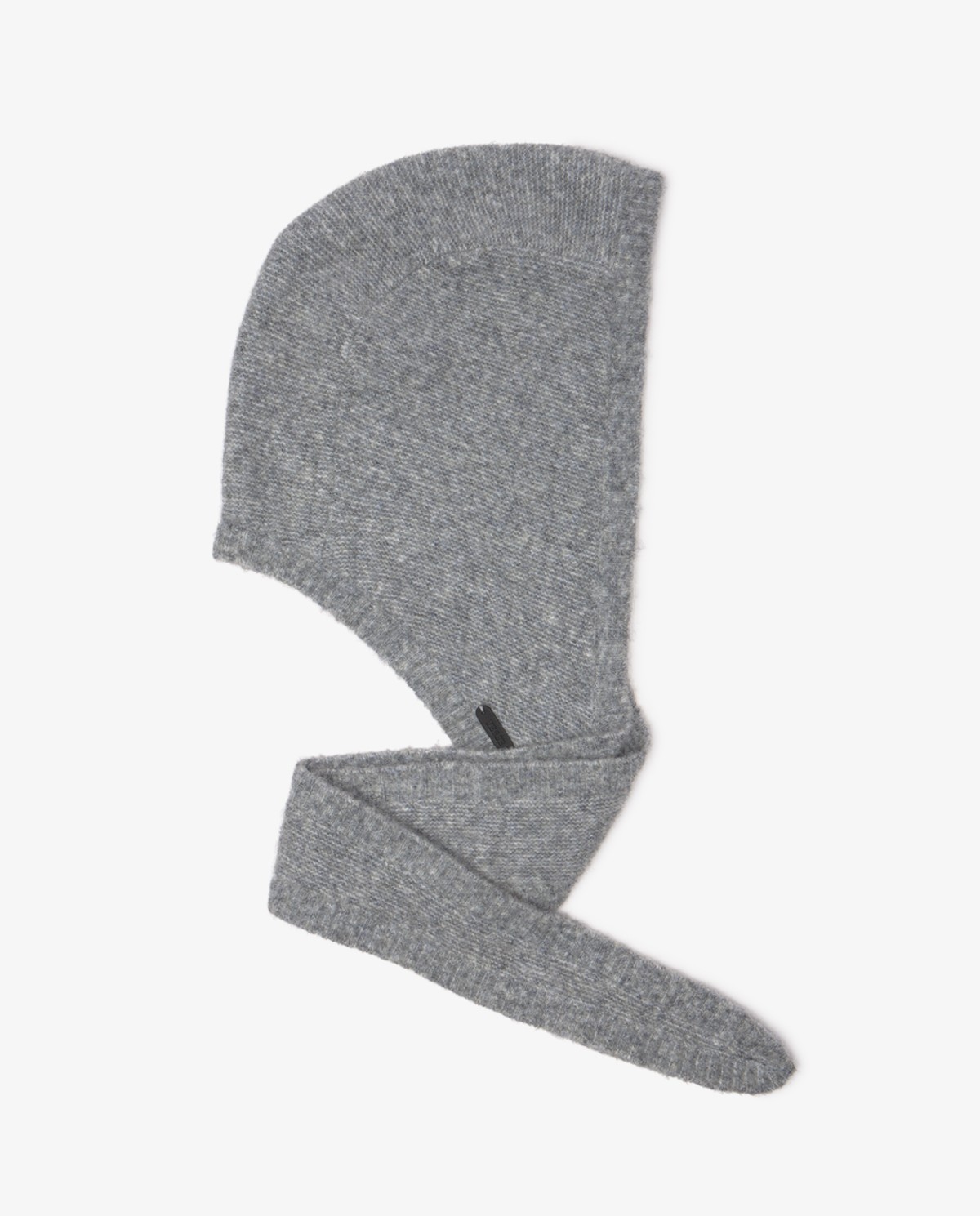 Balaclava de punt gris 2