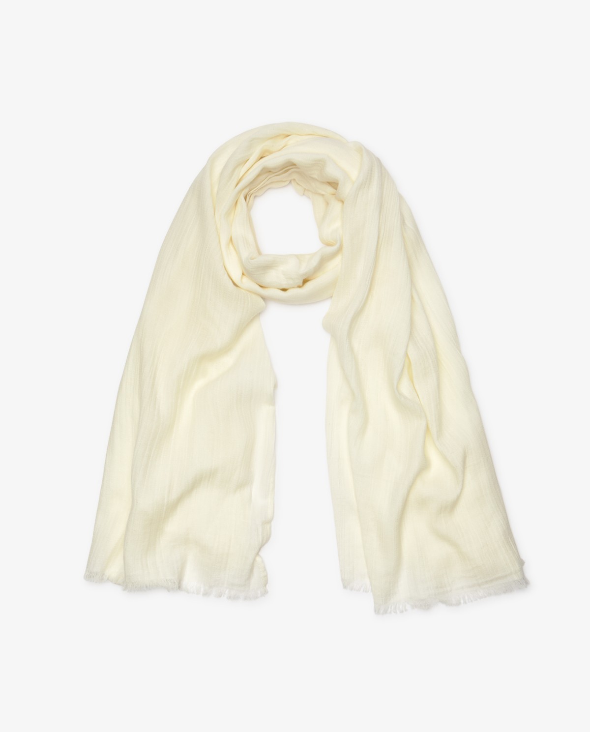 Foulard textura en color crudo 4