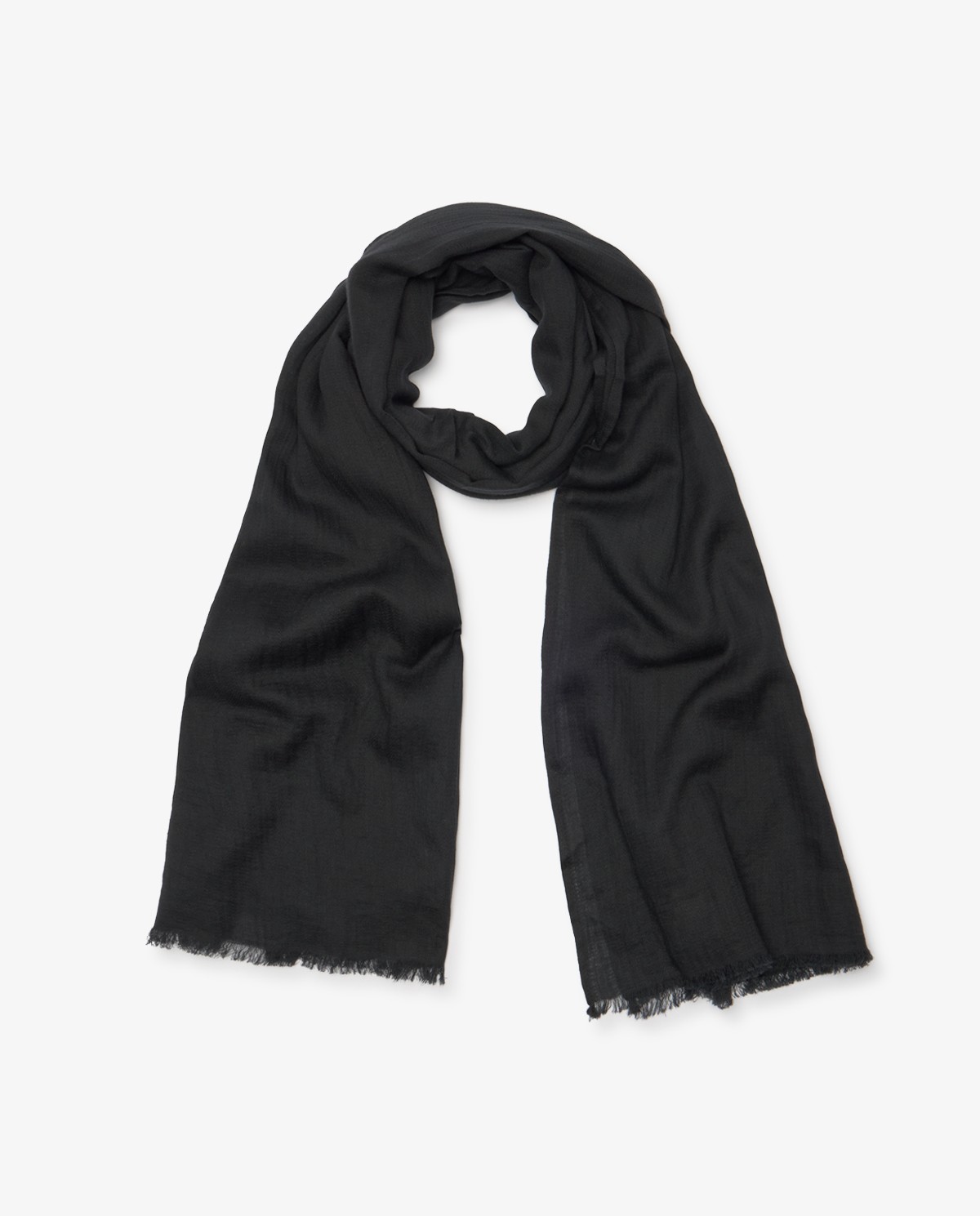 Foulard textura en color negro 1