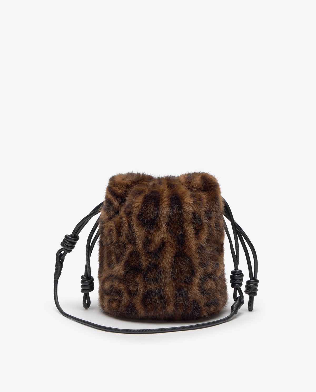 Bolso bombonera efecto pelo leopardo 2