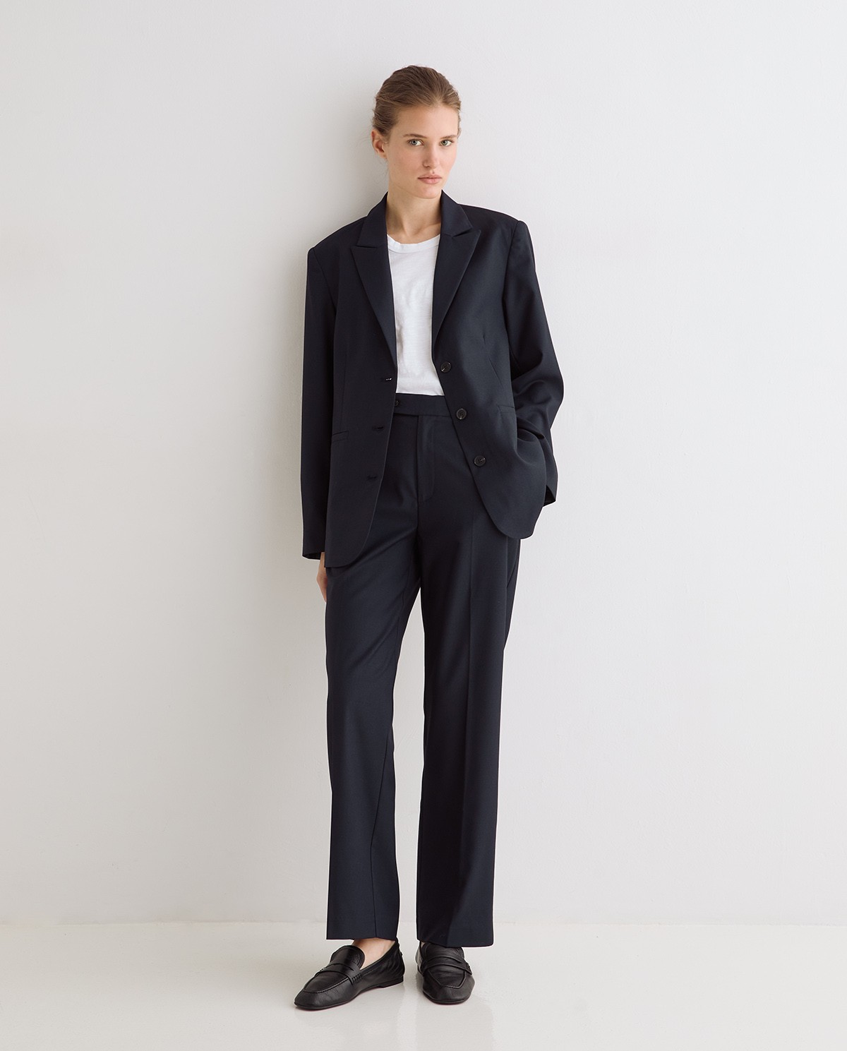 Americana de traje en azul marino 7