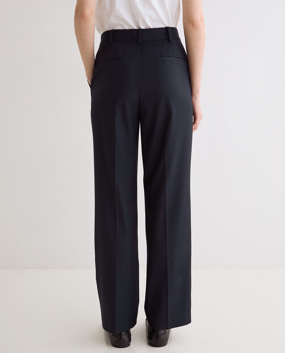 Pantalón de traje en azul marino 7