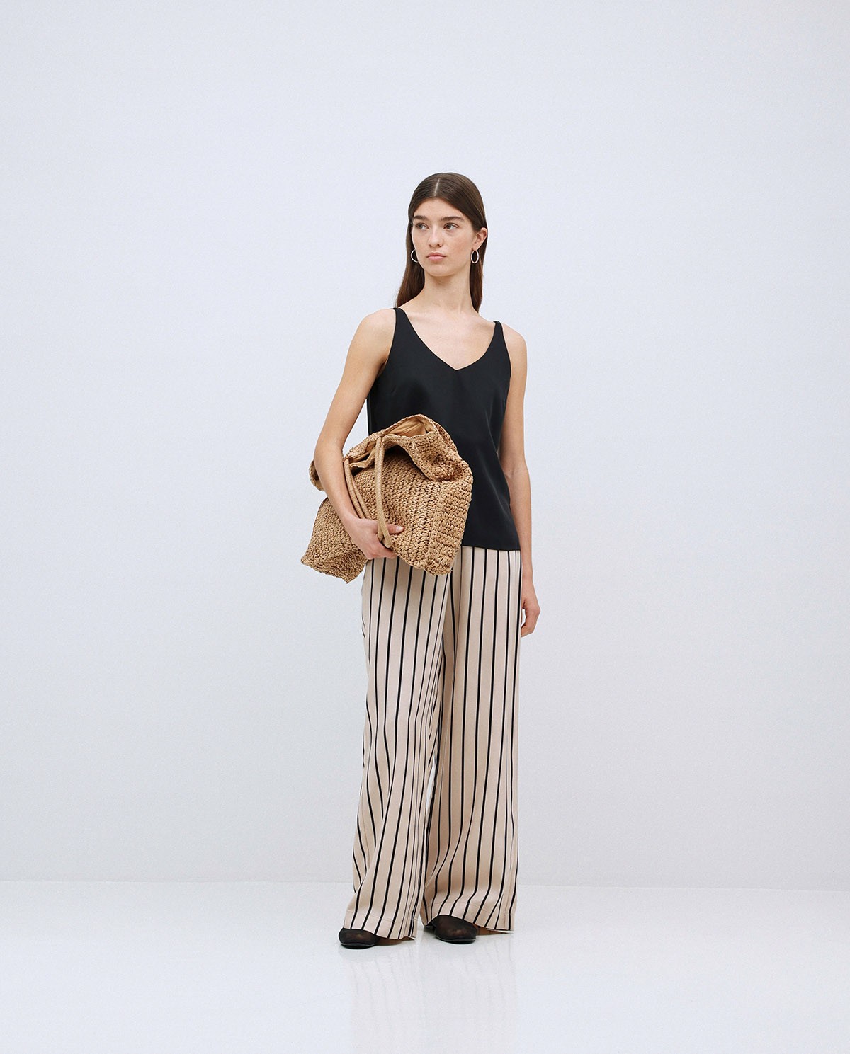 Top Tencel pico negro 5