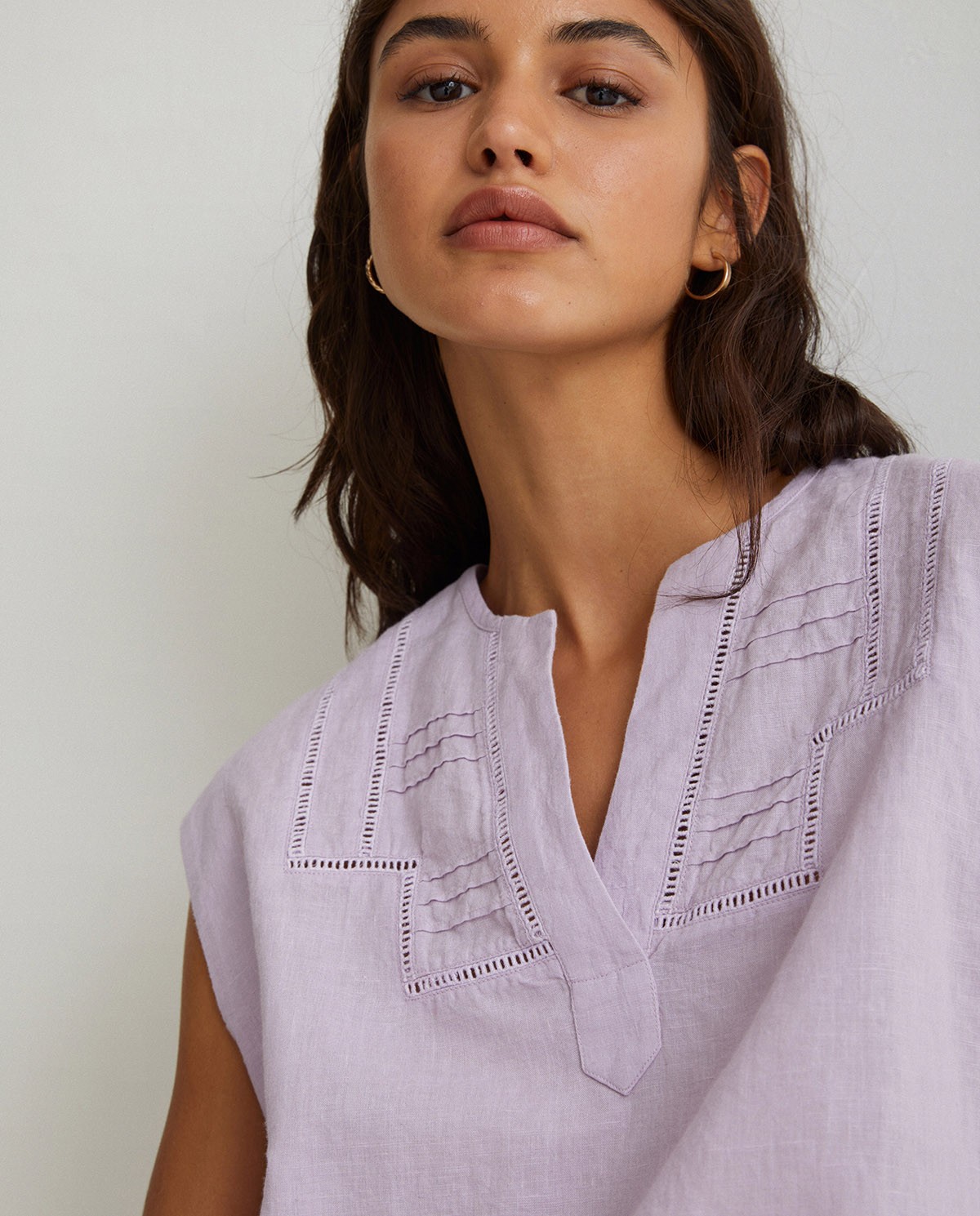 Cotton-linen blouse Malva 1