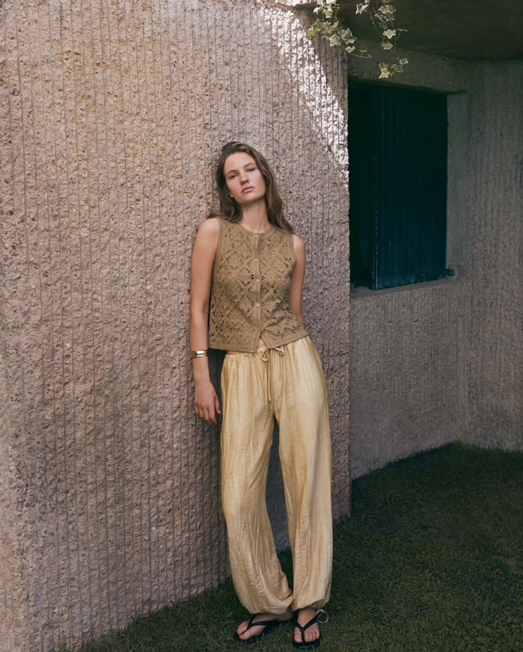 Linen harem trousers|Yerse