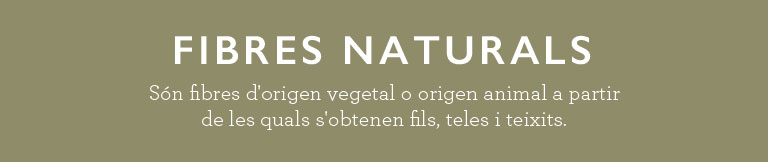 Fibras naturales