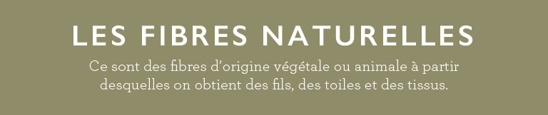 Fibras naturales