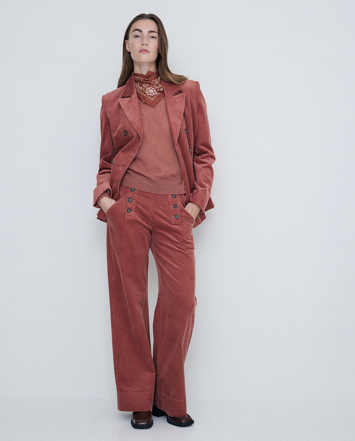 doublet/ダブレット CORDUROY WIDE PANTS RED 通販ページ