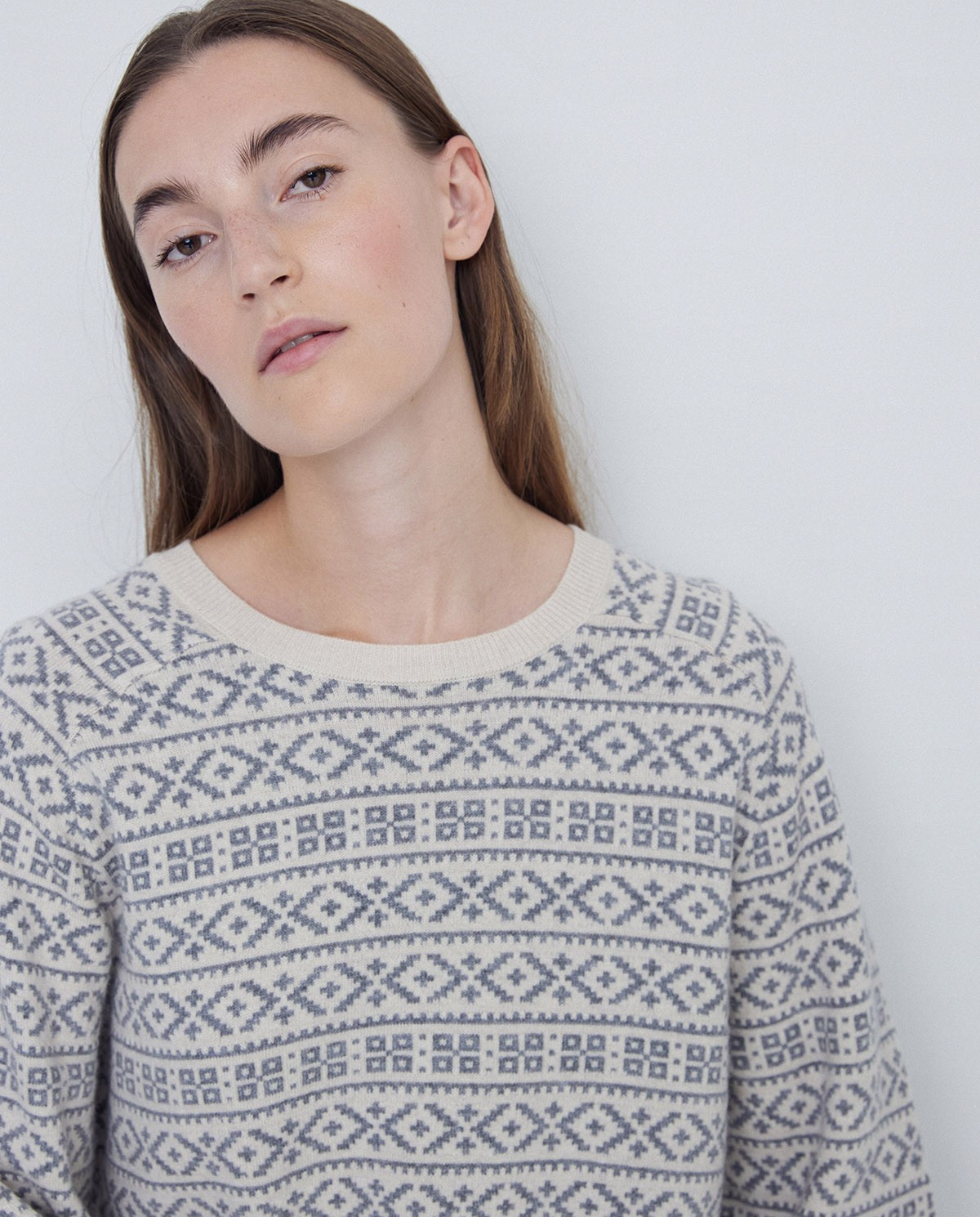 Sweater jacquard hotsell