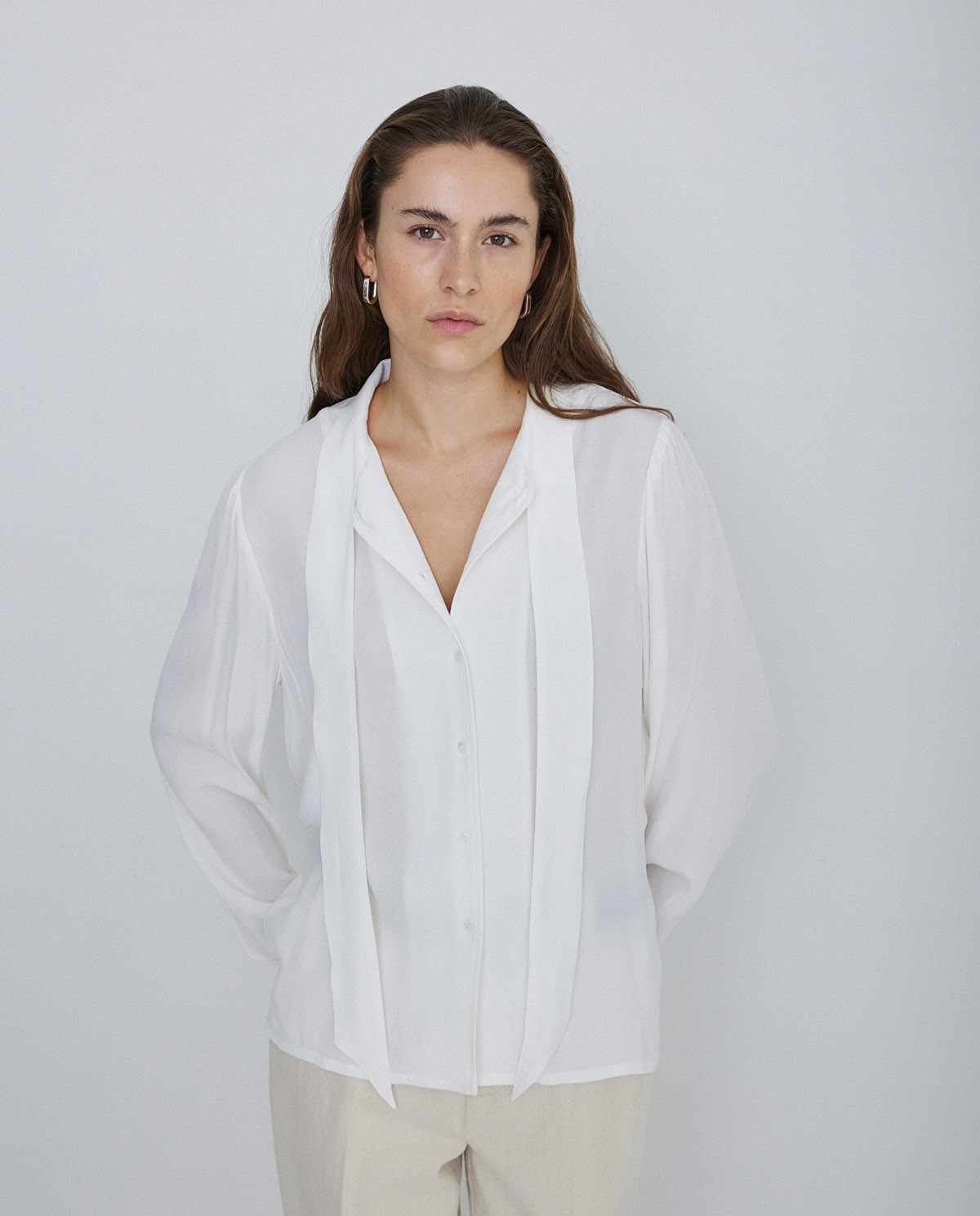 Camisa fluida lazo crudo 4